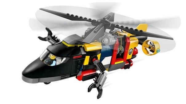 Lego Pakke med helikopter, brannbil og ubåt 60462