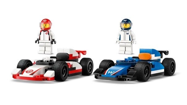 Lego F1 Williams Racing & Haas F1 racerbiler 60464
