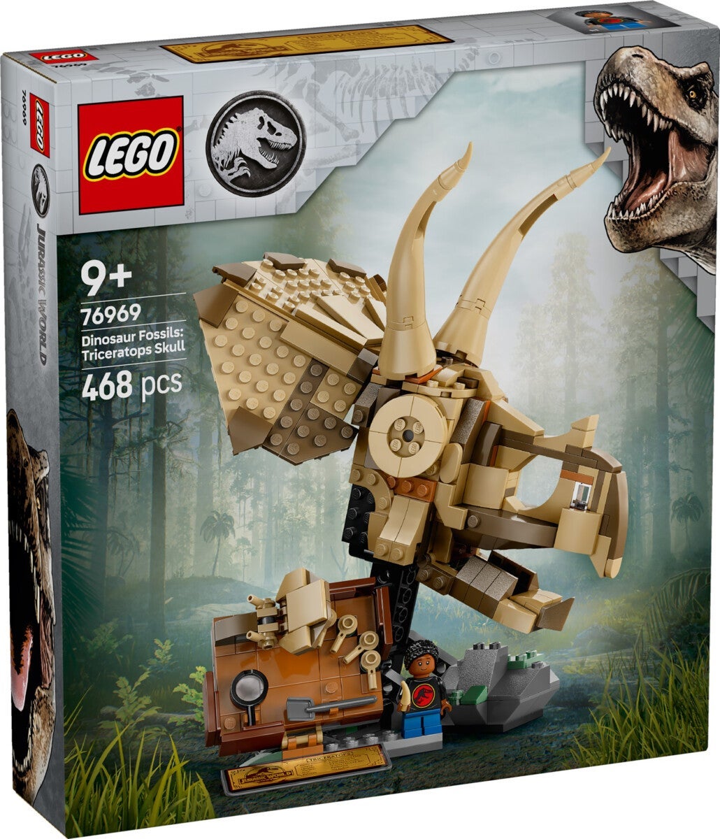 Lego Dinosaurfossiler triceratops-hodeskalle 76969