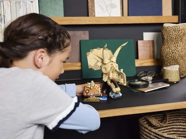 Lego Dinosaurfossiler triceratops-hodeskalle 76969