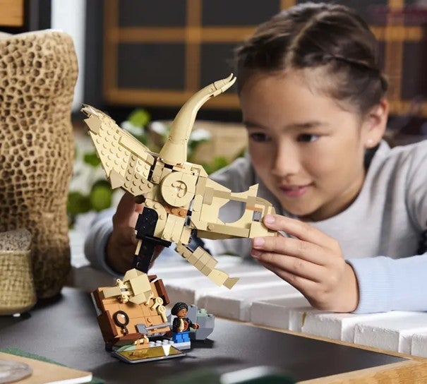 Lego Dinosaurfossiler triceratops-hodeskalle 76969