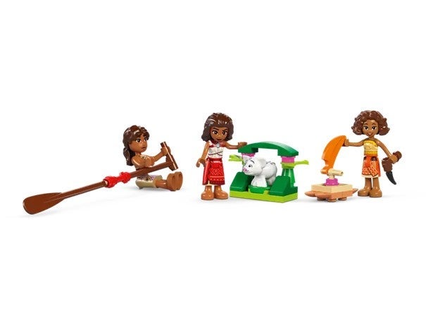 Lego Vaiana på kanoeventyr 43270