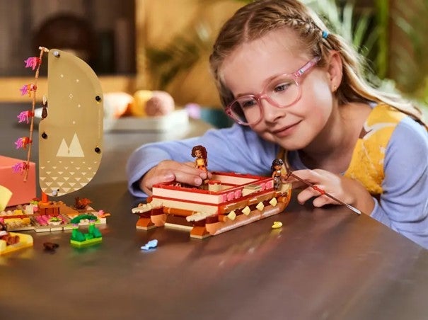 Lego Vaiana på kanoeventyr 43270