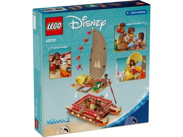 Lego Vaiana på kanoeventyr 43270