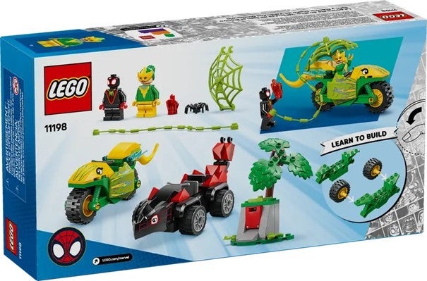 Lego Dinosaurkjøretøyjakt m/Spin og Electro 11198
