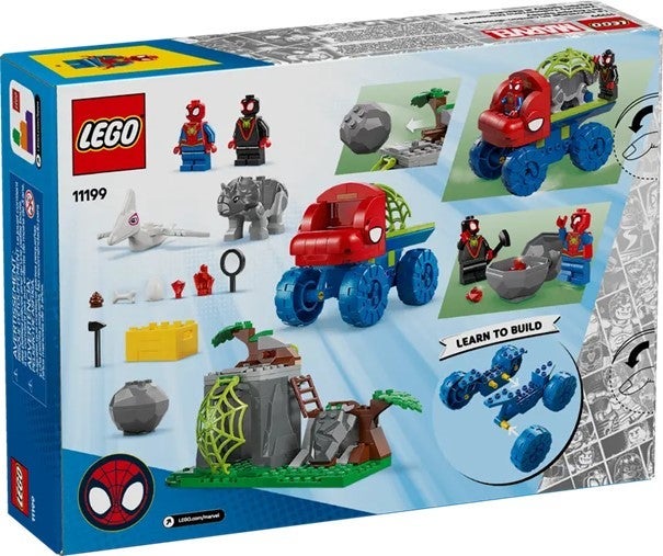 Lego Team Spidey: Dino-truck til unnsetning 11199