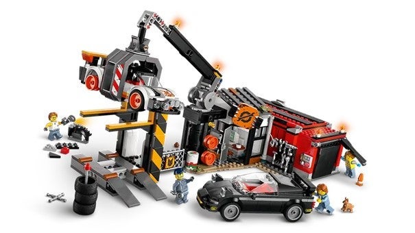 Lego Bilopphuggeri med biler 60472