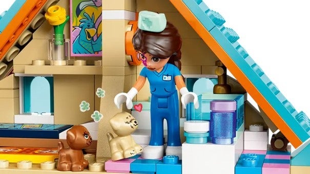 Lego Dyreklinikk med hest og kjæledyr 42651