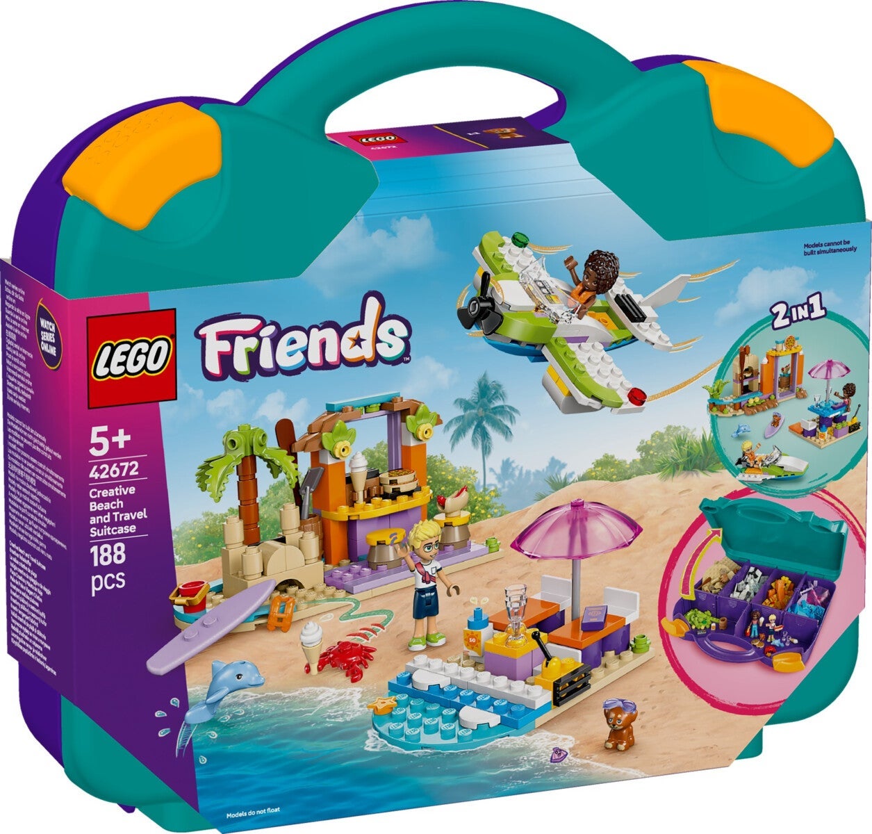 Lego Kreativ reise- og strandkoffert 42672