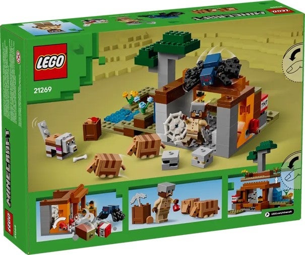 Lego Ekspedisjon til beltedyrgruven 21269