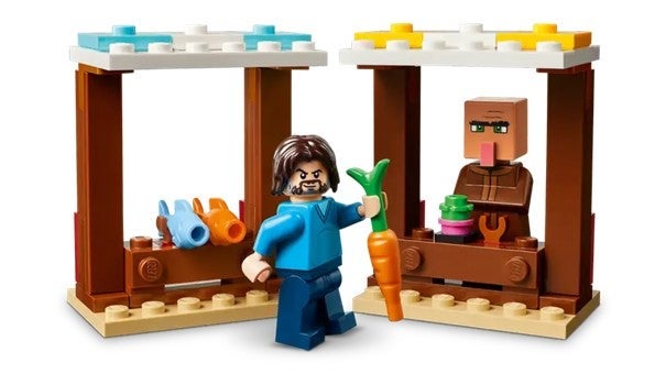 Lego Landsbyangrep med Geist-ballong 21273