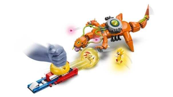 Lego Super Shadow mot Biolizard 77003