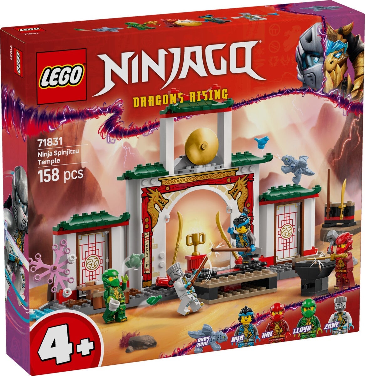 Lego Ninjaenes Spinjitzu-tempel 71831