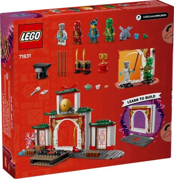 Lego Ninjaenes Spinjitzu-tempel 71831