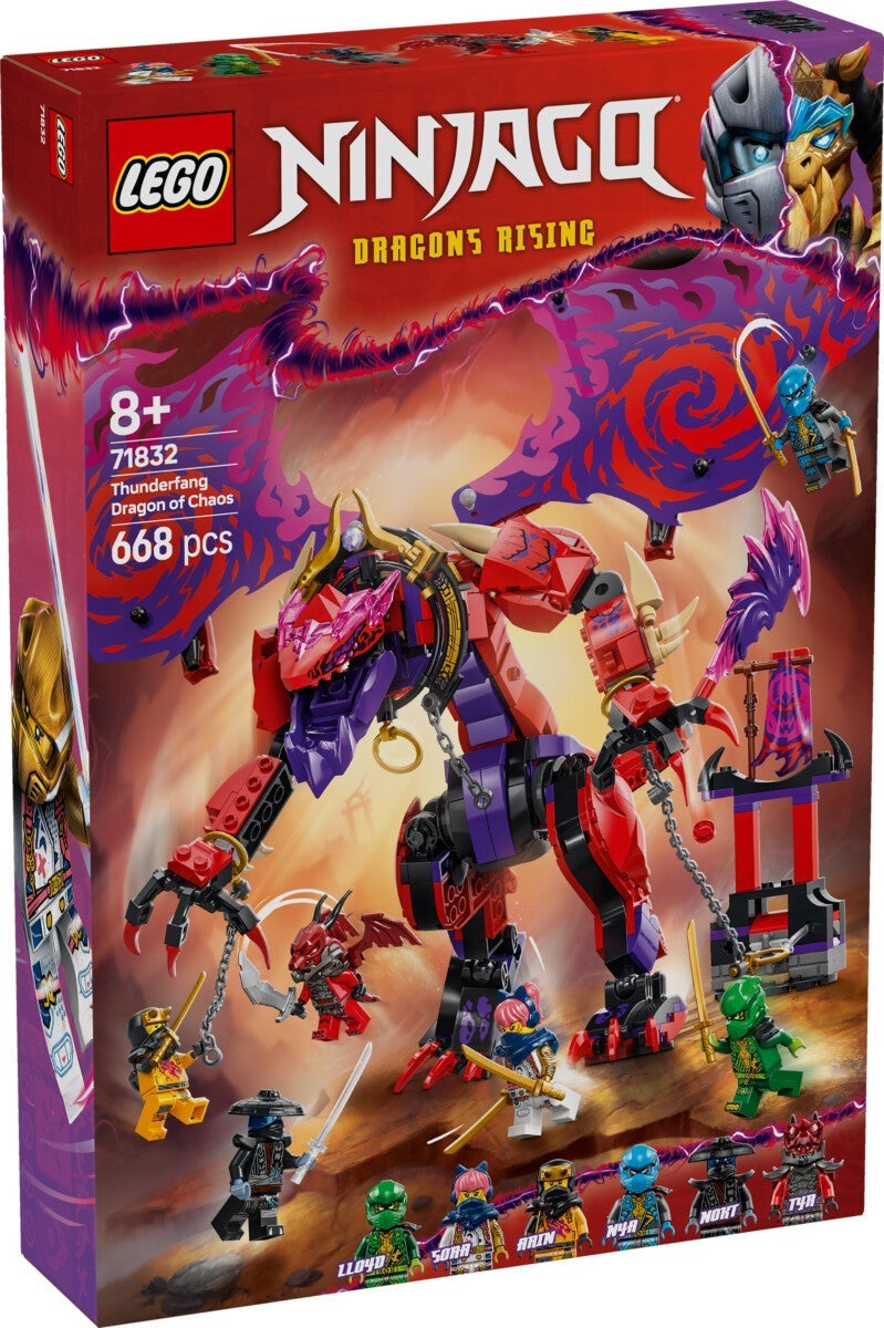 Lego Kaosdragen Thunderfang 71832