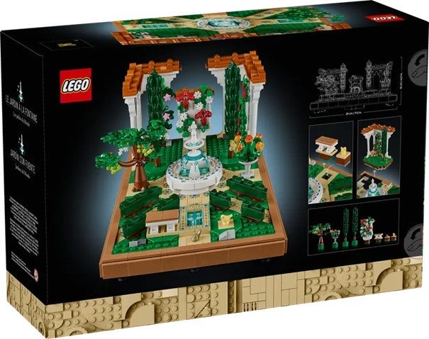 Lego Hage med fontene 10359