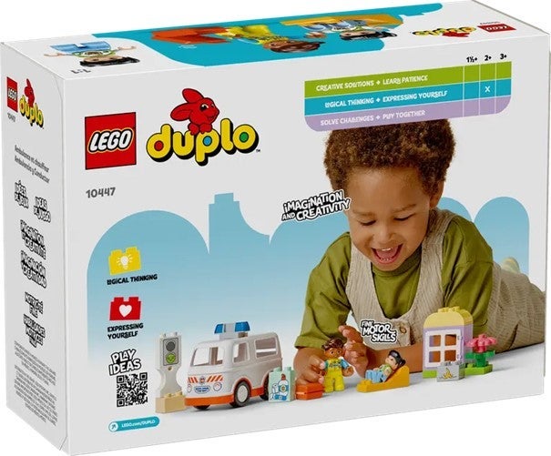 Lego Sykebil med sjåfør 10447