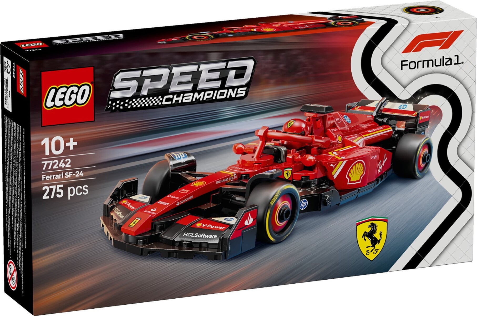 Lego Ferrari SF-24 F1-racerbil 77242