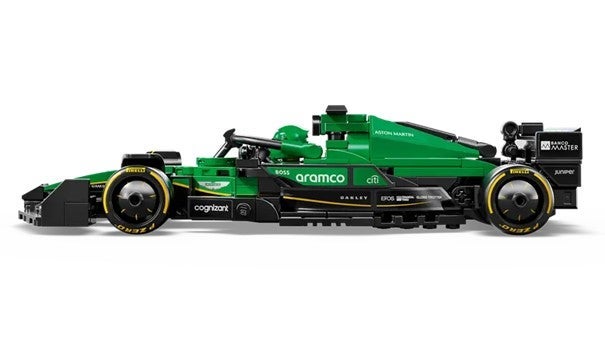 Lego Aston Martin Aramco F1 AMR24-racerbil 77245