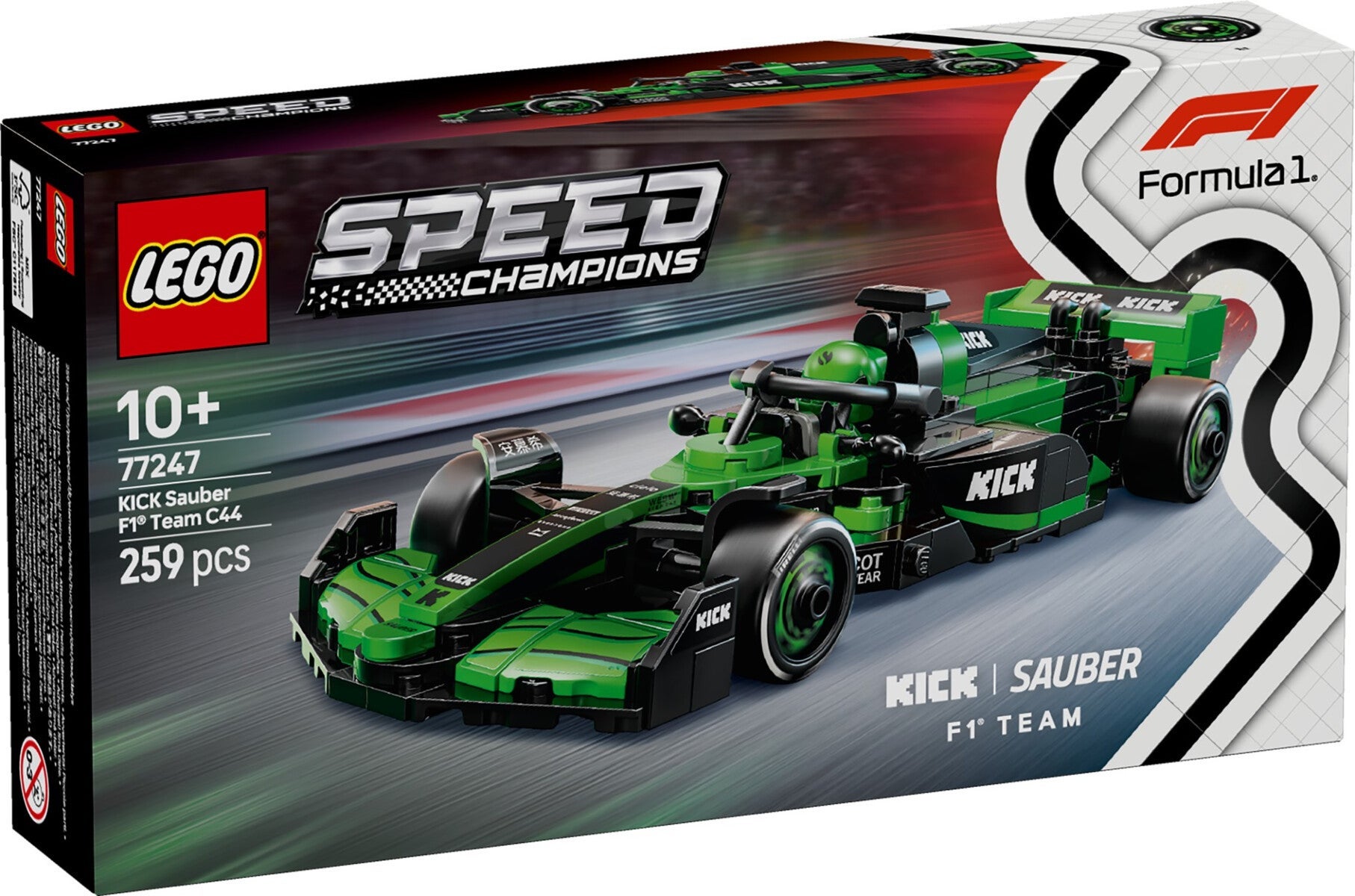 Lego KICK Sauber F1 Team C44-racerbil 77247