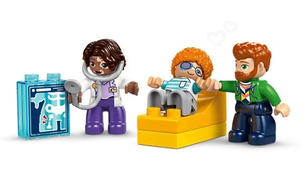 Lego For første gang: Besøk hos legen 10449