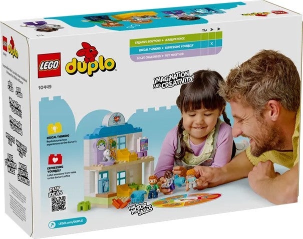 Lego For første gang: Besøk hos legen 10449