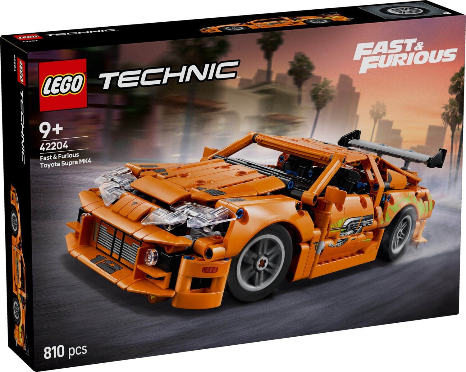 Lego Fast and Furious Toyota Supra MK4 42204