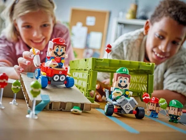 Lego Mario Kart - Baby Mario mot Baby Luigi 72034