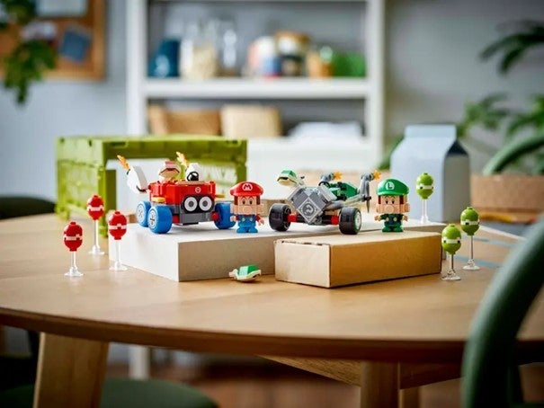 Lego Mario Kart - Baby Mario mot Baby Luigi 72034