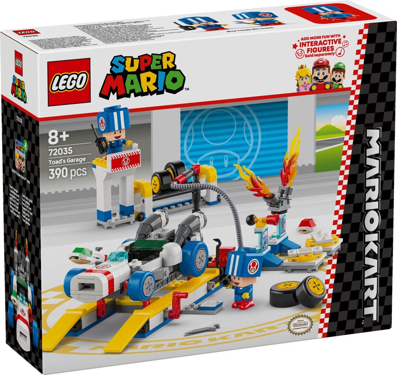 Lego Mario Kart - Toads verksted 72035