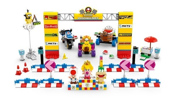 Lego Mario Kart - Baby Peach og Grand Prix 72036