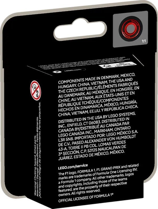 Lego F1-racerbil for samlere 71049