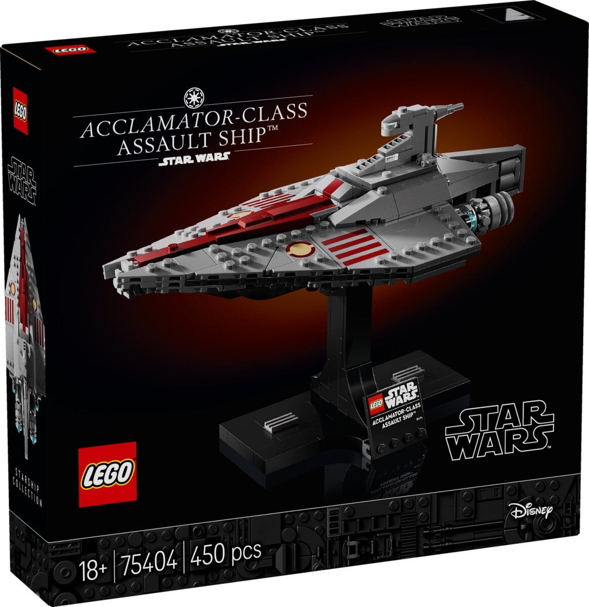 Lego Assault Ship i Acclamator-klassen 75404