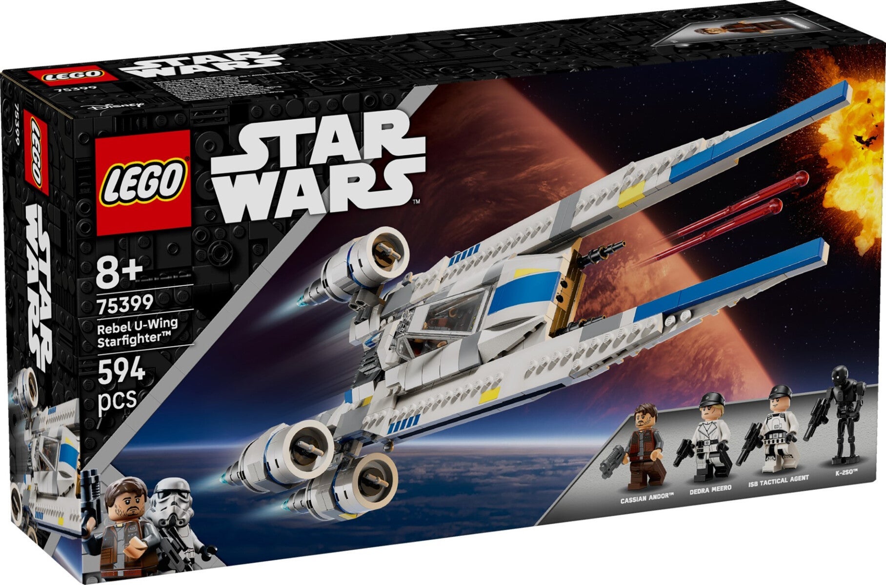 Lego Opprørernes U-Wing Starfighter 75399