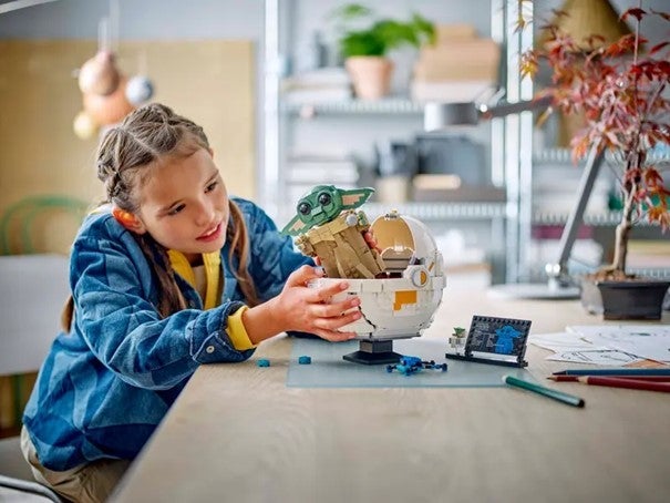 Lego Grogu med svevende barnevogn 75403