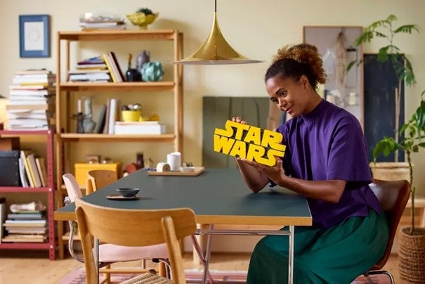 Lego Klossebygd Star Wars logo 75407