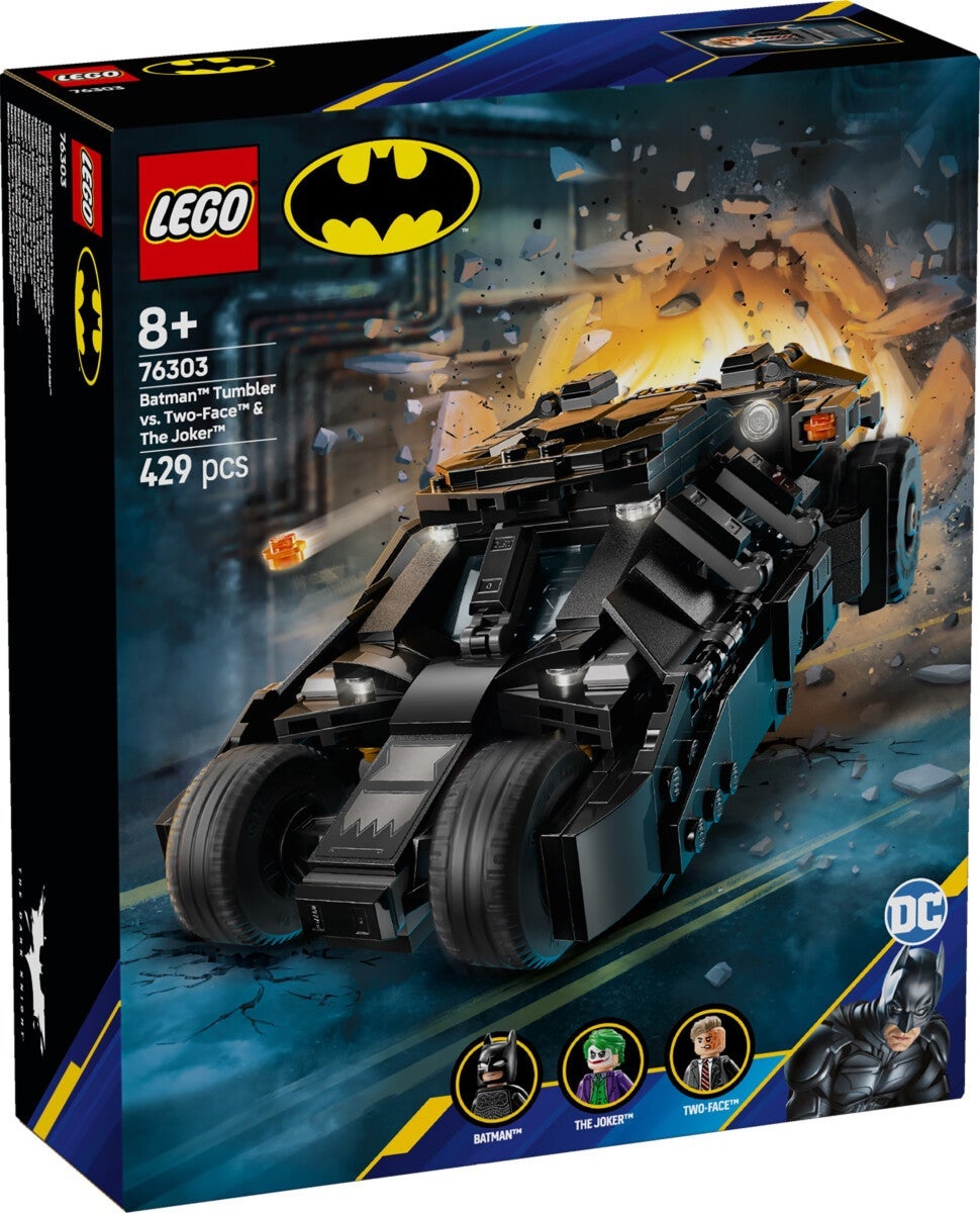 Lego Batman m/Tumbler mot Two-Face og Joker 76303