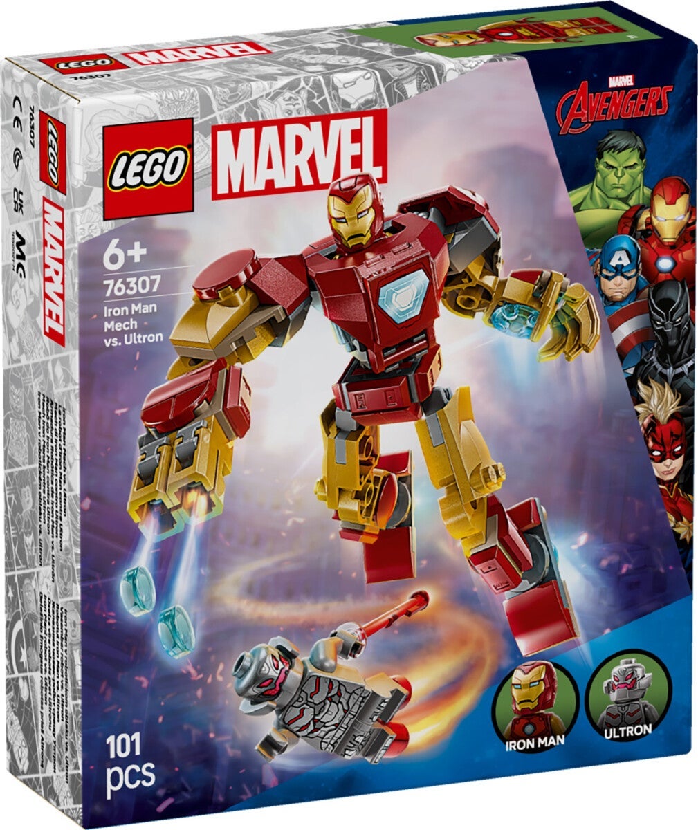 Lego Iron Man-robot mot Ultron 76307