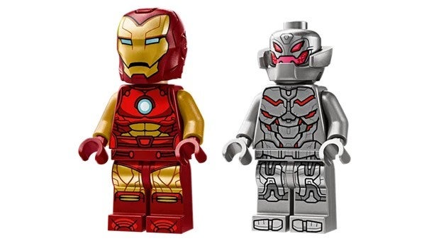 Lego Iron Man-robot mot Ultron 76307