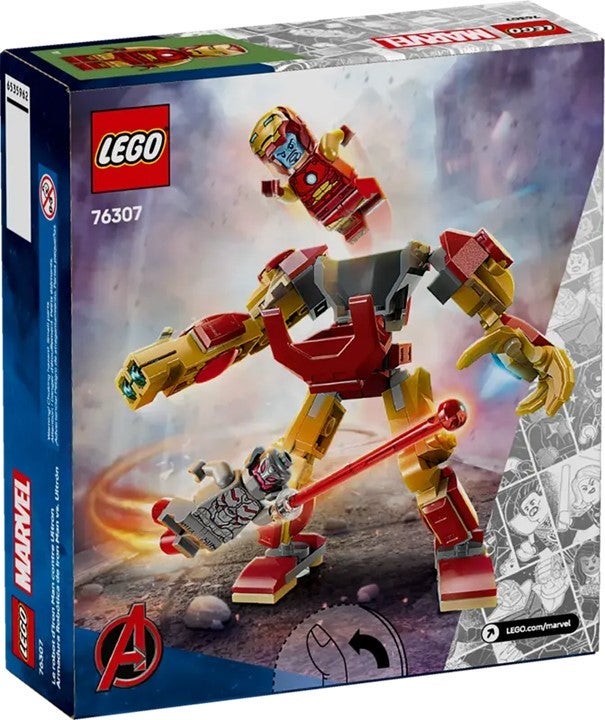 Lego Iron Man-robot mot Ultron 76307