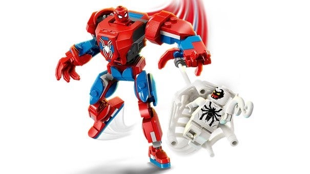 Lego Spider-Man-robot mot Anti-Venom 76308