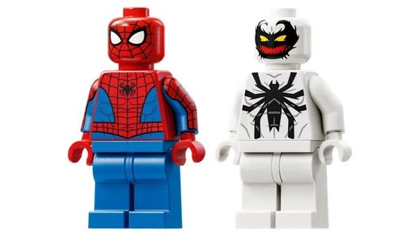 Lego Spider-Man-robot mot Anti-Venom 76308