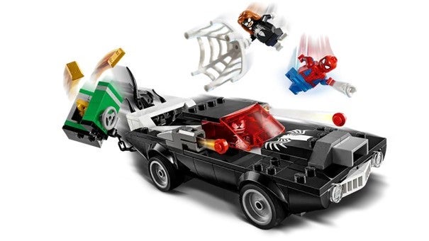 Lego Spider-Man mot Venom med muskelbil 76309