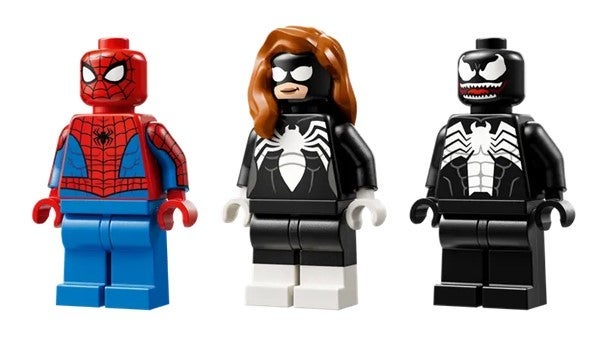 Lego Spider-Man mot Venom med muskelbil 76309