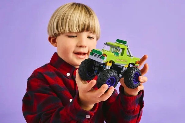 Lego Hulk-monstertruck mot Thanos 76312