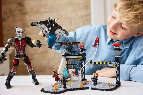 Lego Actionfylt kamp Captain America 76314