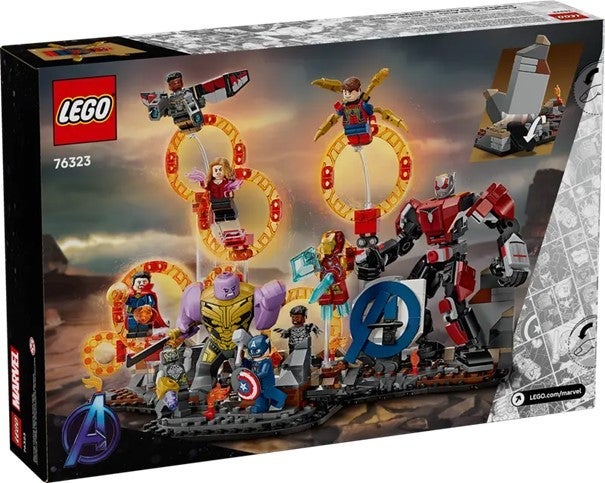 Lego Avengers: Endgame - sluttoppgjøret 76323