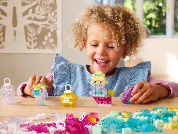 Lego Magisk boks med gjennomsiktige klosser 11040