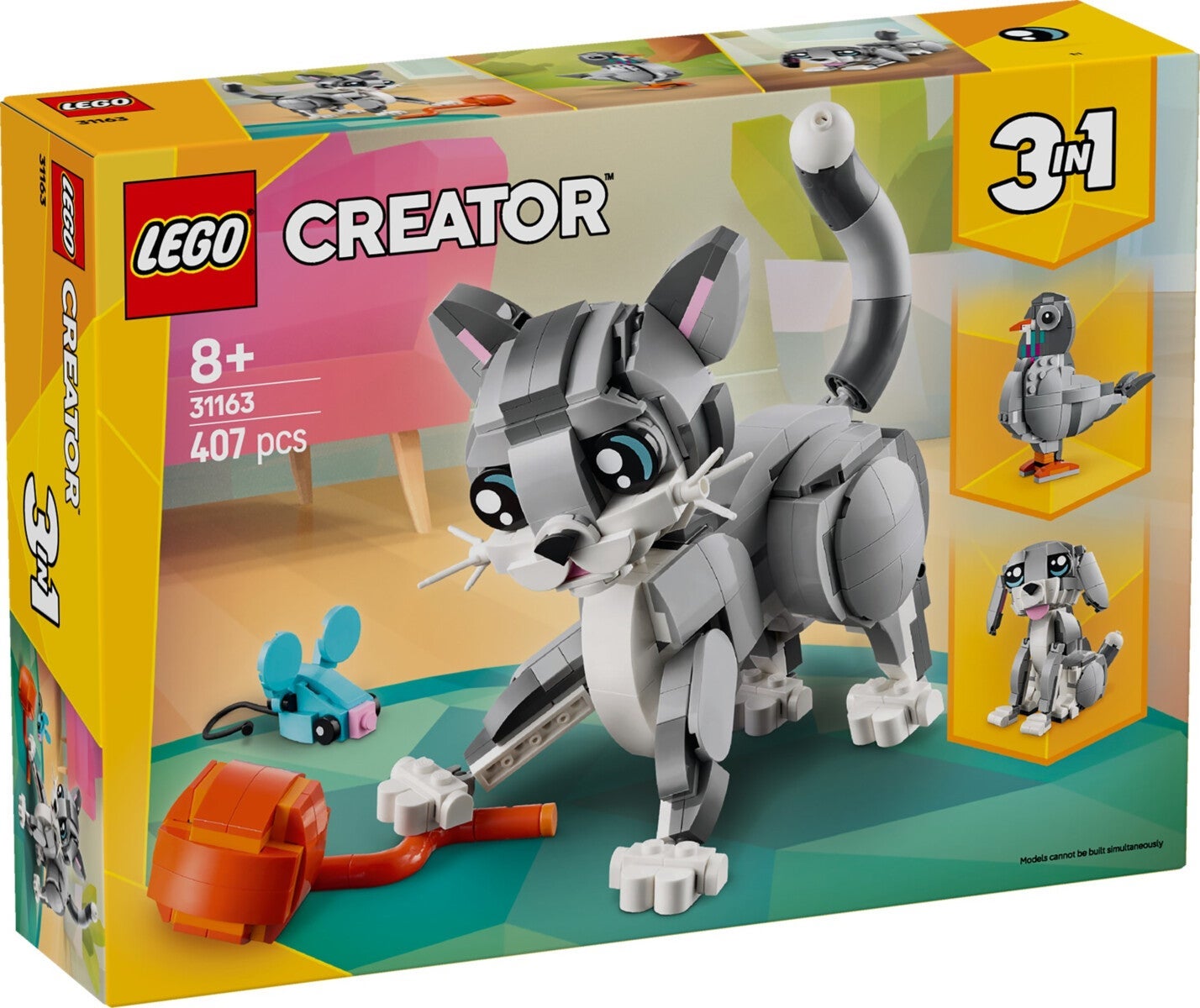 Lego Leken katt 31163