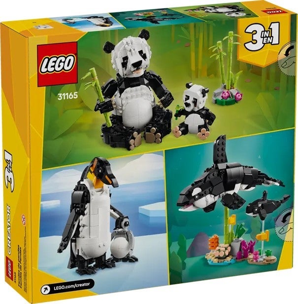 Lego Ville dyr: Pandafamilie 31165